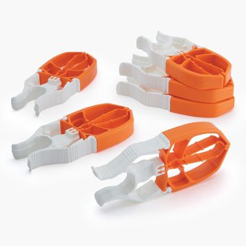 STORMNYPA FIXCLIP RÖD/VIT