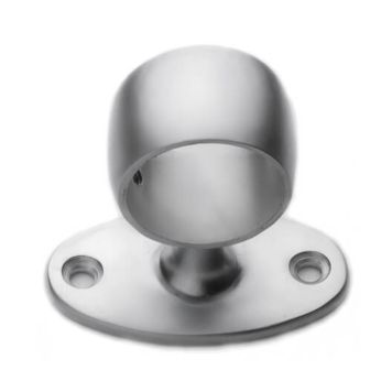 RÄCKHÅLLARE POLY ROPES 36MM MATT KROM 