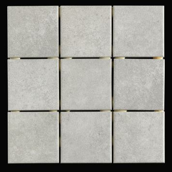 MOSAIK ART-TEC OFF WHITE MATT 10X10 CM 1.08M²/KRT