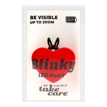 REFLEX SAVE LIVES NOW BLINKY LED HJÄRTA   