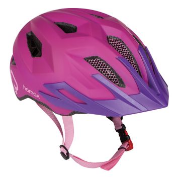 CYKELHJÄLM HAMAX FLOW BARN 52-57CM ROSA/LILA