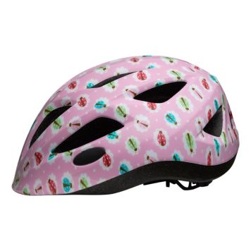 CYKELHJÄLM URBAN BARN MED NYCKELPIGOR 46-51CM ROSA