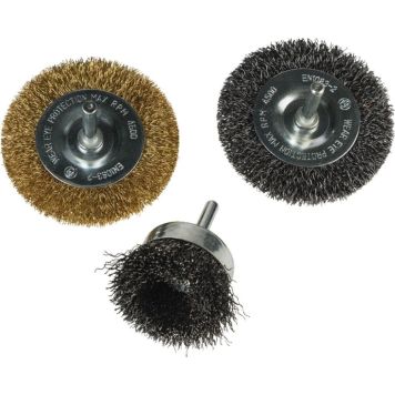 STÅLBORSTSET CRAFTOMAT S6 Ø50/75MM 3ST/FP