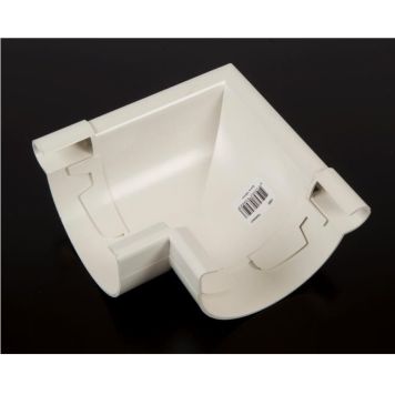 RÄNNVINKEL RIAS UTVÄNDIG 90 GRADER VIT 100MM