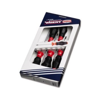 SKRUVMEJLSELSATS WISENT BASIC SPÅR & POZIDRIV 5-PACK