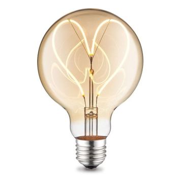 LJUSKÄLLA HOME SWEET HOME HJÄRTA VARMVIT LED E27 4W