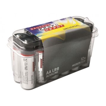 BATTERI PROFI DEPOT MIGNON AA 12-PACK