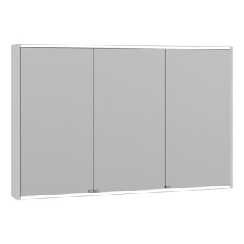 SPEGELSKÅP SCANBAD PANORAMA VIT 120CM