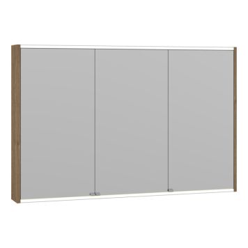 SPEGELSKÅP SCANBAD PANORAMA NATUR EK 120CM