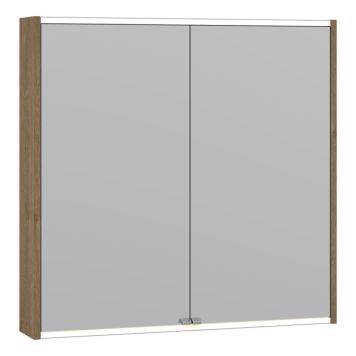 SPEGELSKÅP SCANBAD PANORAMA NATUR EK 80CM