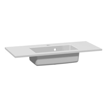 TVÄTTSTÄLL SCANBAD MINI MICCA VIT MATT 80 CM