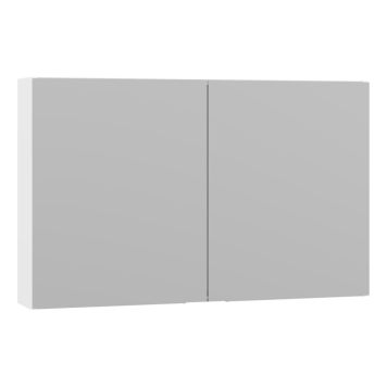 SPEGELSKÅP SCANBAD SELECT UTAN BELYSNING VIT MATT 100 CM