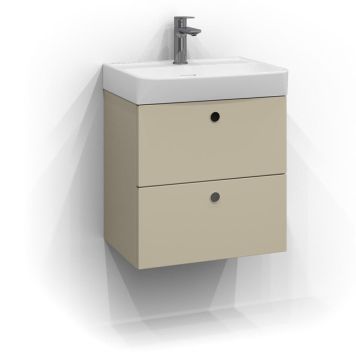 TVÄTTSTÄLLSSKÅP SVEDBERGS INTRO MED TVÅ LÅDOR SAND MATT