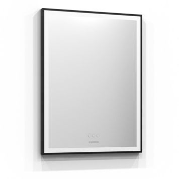 SPEGEL SVEDBERGS ISTA LED RAM SVART 60CM