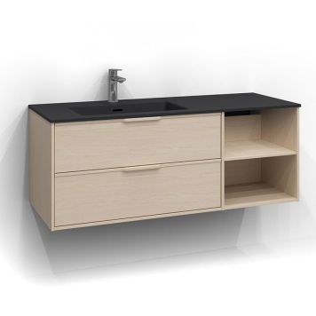 TVÄTTSTÄLLSSKÅP SVEDBERGS EPOS VIT ASK 120CM