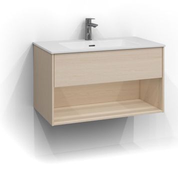 TVÄTTSTÄLLSSKÅP SVEDBERGS EPOS VIT ASK 80CM