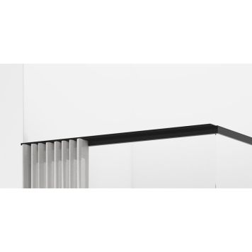 GARDINSKENA SVEDBERGS LANGFOSS SVART MATT 80CM