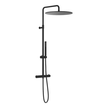 TAKDUSCHSET SVEDBERGS STUOR SVART MATT 160CC