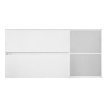 KOMMODPAKET SWEBAD HEMAVAN VÄNSTER M SKÅP VIT 120CM