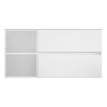 KOMMODPAKET SWEBAD HEMAVAN HÖGER M SKÅP VIT 120CM