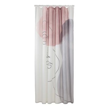 DUSCHDRAPERI SEALSKIN MADE 180X200CM MULTI