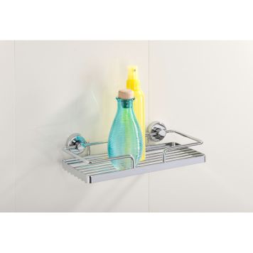 VÄGGHYLLA SION KROM