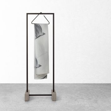 DUSCHDRAPERI SEALSKIN BIRDS 180X200CM SVART/VIT