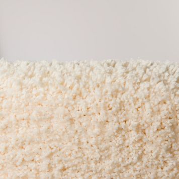 BADRUMSMATTA SEALSKIN ANGORA 60X90CM VIT