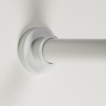 DUSCHDRAPERISTÅNG SEALSKIN 90X90CM VIT