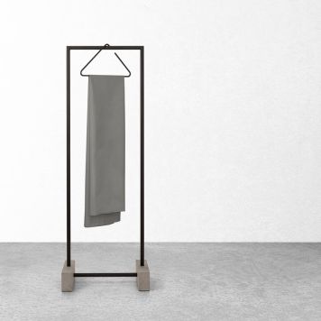 DUSCHDRAPERI SEALSKIN GRANADA LYS 120X200CM GRÅ