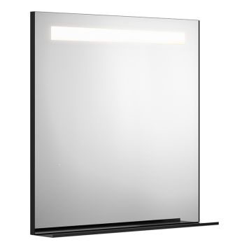 SPEGEL GUSTAVSBERG MED BELYSNING OCH HYLLA 80CM