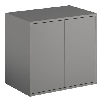 BADRUMSSKÅP GUSTAVSBERGS ARTIC 60X39CM ASKGRÅ  