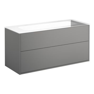 TVÄTTSTÄLLSSKÅP GUSTAVSBERG ARTIC 120CM ASKGRÅ 