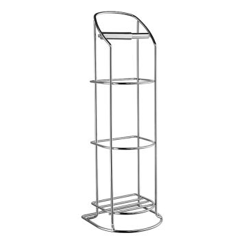 TOALETTPAPPERSHÅLLARE BESLAGSBODEN FRISTÅENDE KROM