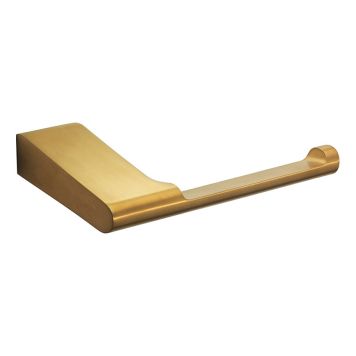 TOALETTPAPPERSHÅLLARE PRESSALIT STYLE BORST. MÄSSING 170MM