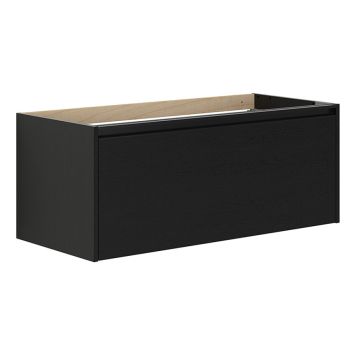 TVÄTTSTÄLLSSKÅP SCANBAD STYLE 1 LÅDA SVART EK 40X100X44CM