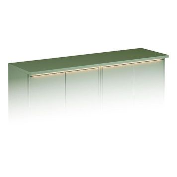 TOPPSKIVA GUSTAVSBERG TILL BADRUMSSKÅP GRAPHIC GRÖN 120 CM