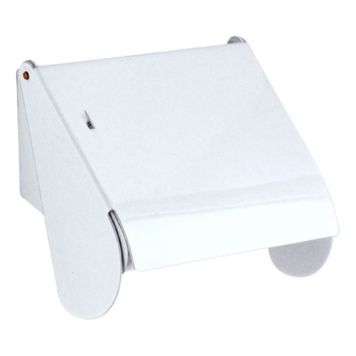 TOALETTPAPPERSHÅLLARE BESLAGSBODEN M. LOCK VIT