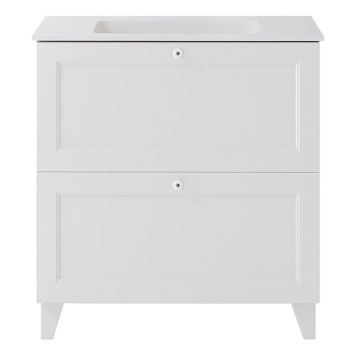 KOMMODPAKET SWEBAD KLÄPPEN VIT 80 CM