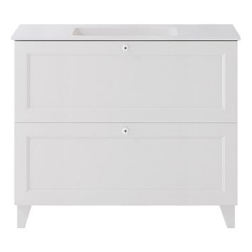 KOMMODPAKET SWEBAD KLÄPPEN VIT 100 CM