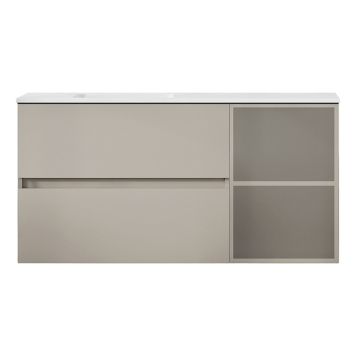 KOMMODPAKET SWEBAD HEMAVAN VÄNSTER M SIDOSKÅP GREIGE 120CM