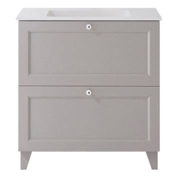 KOMMODPAKET SWEBAD KLÄPPEN GREIGE 80 CM