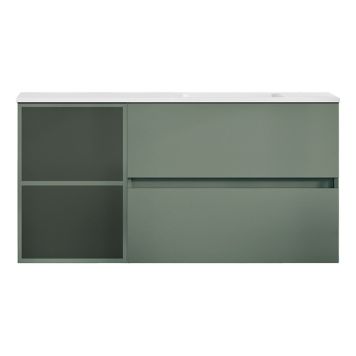 KOMMODPAKET SWEBAD HEMAVAN HÖGER M SKÅP SALVIAGRÖN 120 CM