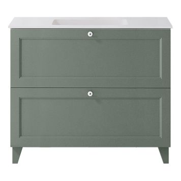 KOMMODPAKET SWEBAD KLÄPPEN SALVIAGRÖN 100 CM