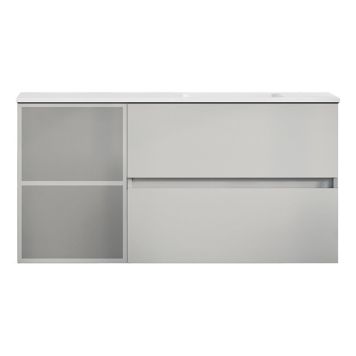 KOMMODPAKET SWEBAD HEMAVAN HÖGER M SKÅP LJUSGRÅ 120CM