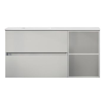 KOMMODPAKET SWEBAD HEMAVAN VÄNSTER M SKÅP LJUSGRÅ 120CM