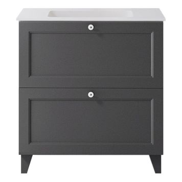 KOMMODPAKET SWEBAD KLÄPPEN GRAFIT 80 CM