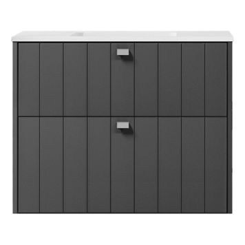 KOMMODPAKET SWEBAD VEMDALEN GRAFIT 80CM