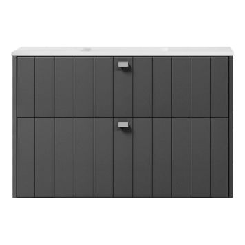 KOMMODPAKET SWEBAD VEMDALEN GRAFIT 100CM