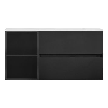 KOMMODPAKET SWEBAD HEMAVAN HÖGER M SKÅP SVART 120CM